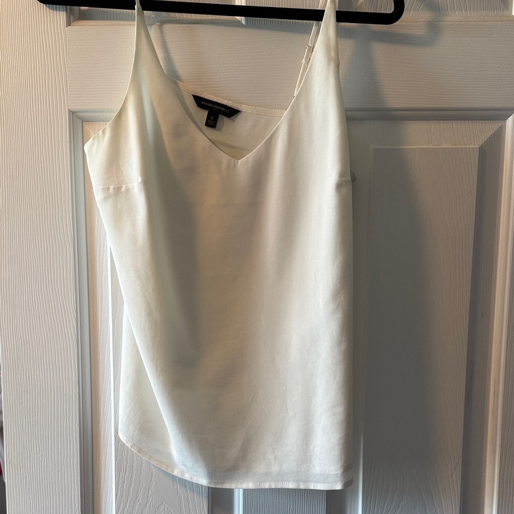 Banana Republic white camisole tank